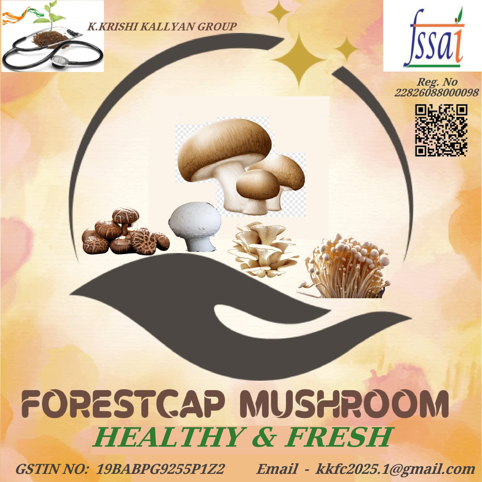 FSSAI-Registered Forest Cap Mushroom