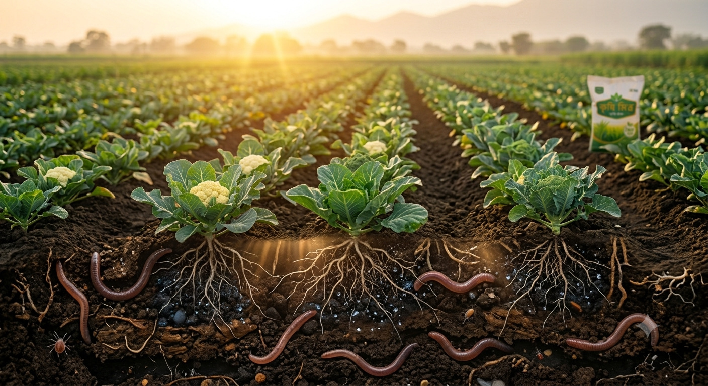 Soil softens, water holds better