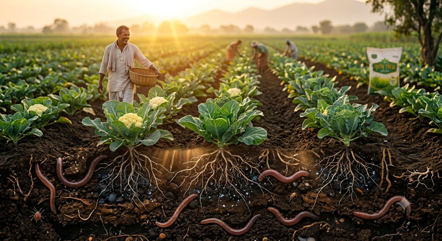 Healthier soil — need even less input